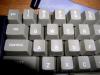 RARE Apple IIe Beige/White KeyCaps